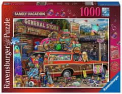 Ravensburger Puzzle Rodinná dovolenka 1000 dielikov