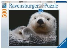 Ravensburger Puzzle Roztomilá malá vydra 500 dielikov