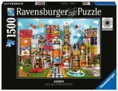 Ravensburger Puzzle Eames: Domček z kariet Fantázia 1500 dielikov