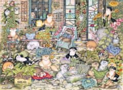 Ravensburger Puzzle Crazy Cats: Mačacie život 500 dielikov