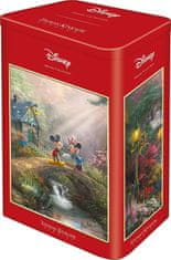 Schmidt Puzzle v plechovej krabičke Mickey & Minnie 500 dielikov