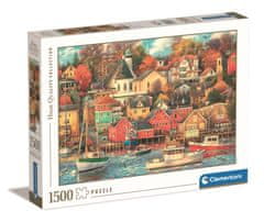 Clementoni Puzzle Prístav dobrých časov 1500 dielikov