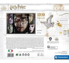 Clementoni Puzzle v kufríku Harry Potter: Tváre kúzelníkov 1000 dielikov