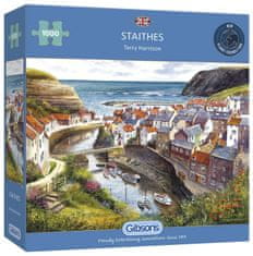 Gibsons Puzzle Staithes, Veľká Británia 1000 dielikov