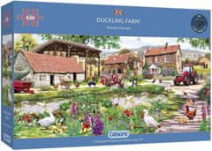 Gibsons Panoramatické puzzle Kačacia farma 636 dielikov