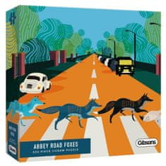 Gibsons Puzzle Líšky z Abbey Road 500 dielikov