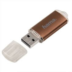 HAMA laeta FlashPen, USB 2.0, 32 GB, 66x, hnedý