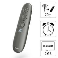 HAMA bezdrôtový virtuálny prezentér Spot-Pointer, softvér, microSD karta