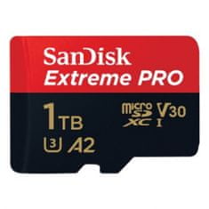 HAMA SanDisk Extreme Pro microSDXC 1 TB 170 MB/s A2 C10 V30 UHS-I U3, adapter