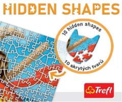 Trefl Puzzle Hidden Shapes: Podmorský život 1060 dielikov