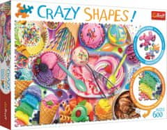 Trefl Crazy Shapes puzzle Sladké sny 600 dielikov