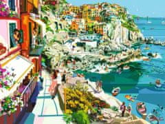 Ravensburger Puzzle Romantika v Cinque Terre 1500 dielikov