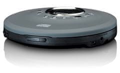 LENCO CD-400GY - discman Prenosné CD/MP3 prehrávané s DAB+ a FM rádiom