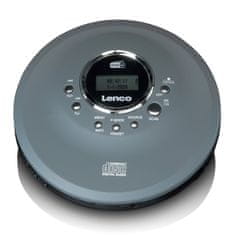 LENCO CD-400GY - discman Prenosné CD/MP3 prehrávané s DAB+ a FM rádiom