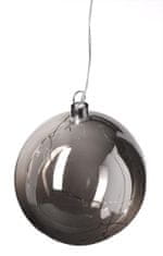 Miloo Home Šedá Led Bauble 15Cm