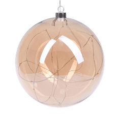 Miloo Home Led Bauble Jantár 20 Cm