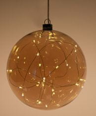 Miloo Home Led Bauble Jantár 20 Cm