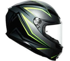 AGV Integrálna helma K6 ECE MULTI MPLK FLASH GREY/BLACK/LIME vel. XL