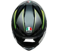 AGV Integrálna helma K6 ECE MULTI MPLK FLASH GREY/BLACK/LIME vel. XL