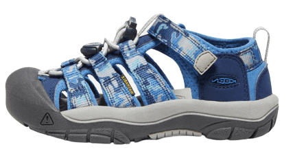 KEEN detské sandále Newport H2 camo/bright cobalt 1026269/1026278