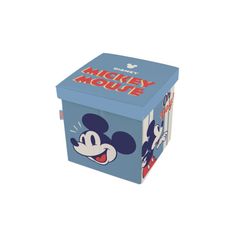 Arditex Úložný box s vrchnákom / taburetka 2v1 MICKEY MOUSE, WD14433