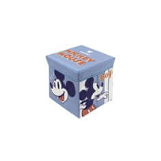 Arditex Úložný box s vrchnákom / taburetka 2v1 MICKEY MOUSE, WD14433