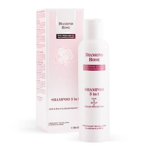 BioFresh Šampón na vlasy 3v1 Diamond Rose Biofresh 200 ml