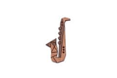 BeWooden drevená brošňa Saxophone Brooch univerzálna