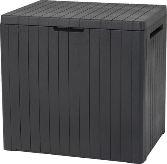 Box Keter City storage box 113 lit., úložný, antracit