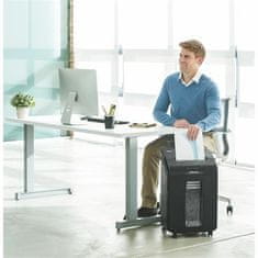 Fellowes Skartovačka "AutoMax 100M", 90 listov, mini krížový rez, 4629201