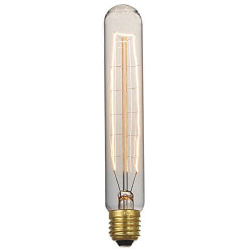 Trixline EDISON Retro Carbon Filament žiarovka T30 E27 40W, 19 cm