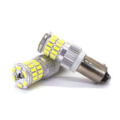 motoLEDy HY21W LED BAY9S 12-24V CANBUS biela silná žiarovka 700lm