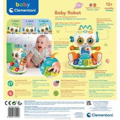 Clementoni Baby Interaktívny robot CZ/SK/HU