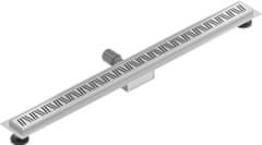Mexen Flat m22 odtokový žľab 90 cm chróm (1029090-15)