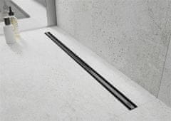 Mexen Flat 360 slim podlahový žľab 60 cm otočný čierna (1741060)