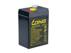 Long Long 6V 4,5Ah olovený akumulátor F1 (WP4.5-6)