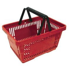 Strend Pro Košík Racks Shopper, 20 lit., červený, nákupný