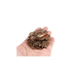 Feng shui Harmony Zlatá trojnohá žaba 5cm