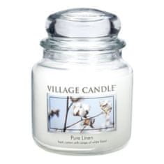 Village Candle Vonná sviečka v skle Čisté prádlo ( Pure Linen) 397 g