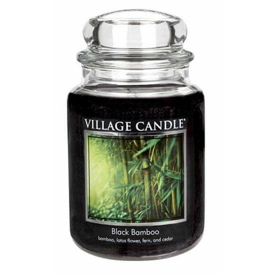 Village Candle Vonná sviečka v skle Bambus (Black Bamboo ) 645 g