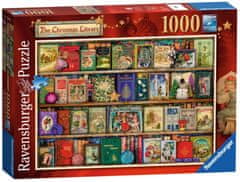Ravensburger Puzzle Vianočná knižnica 1000 dielikov