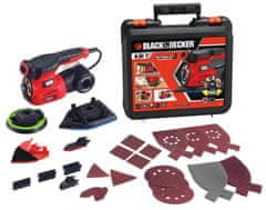 Oscilačná Multifunkčná Brúska Black+Decker 220W Ka280K