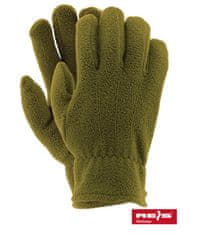Fleecové rukavice Olive Veľkosť 8