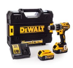 Dewalt 18V Striedavý Vŕtací A Skrutkovací Stroj 70/27Nm 2X5,0Ah Li-Ion Brushless Tstak Case Dcd796P2