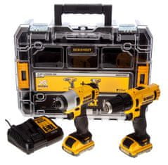 Dewalt 10,8V Kombinovaná Sada Dck211D2T (Dcd710+Dcf815) 2X2,0Ah Tstak V