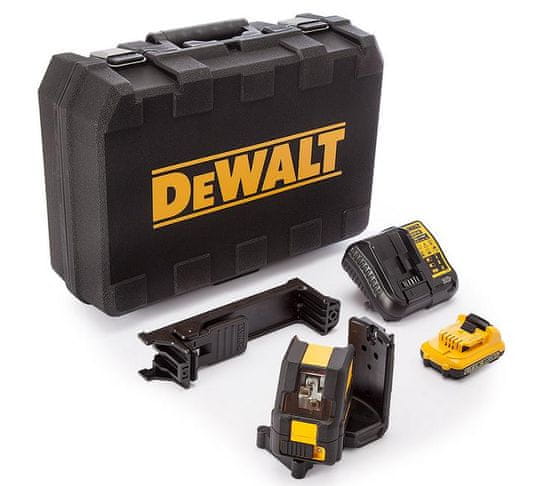 Dewalt Cross Laser 10,8V 1 X 2,0Ah Li-Ion Červená Pílka 15M Dce088D1R