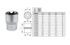 YATO Yato Torx 1/2" E12 05222