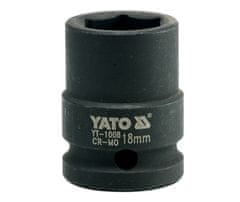 YATO Yato 1/2" 18 mm krátke nástrčné hlavice 1008