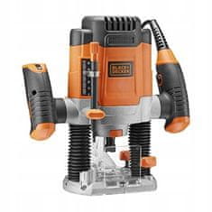 shumee FRÉZA S HORNÝM VRETENOM BLACK+DECKER 1200W + 6 FRÉZ /KW1200EKA