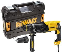 Dewalt Príklepová Vŕtačka S Možnosťou Sekáča 800W 2,8J + Rukoväť + Kufor